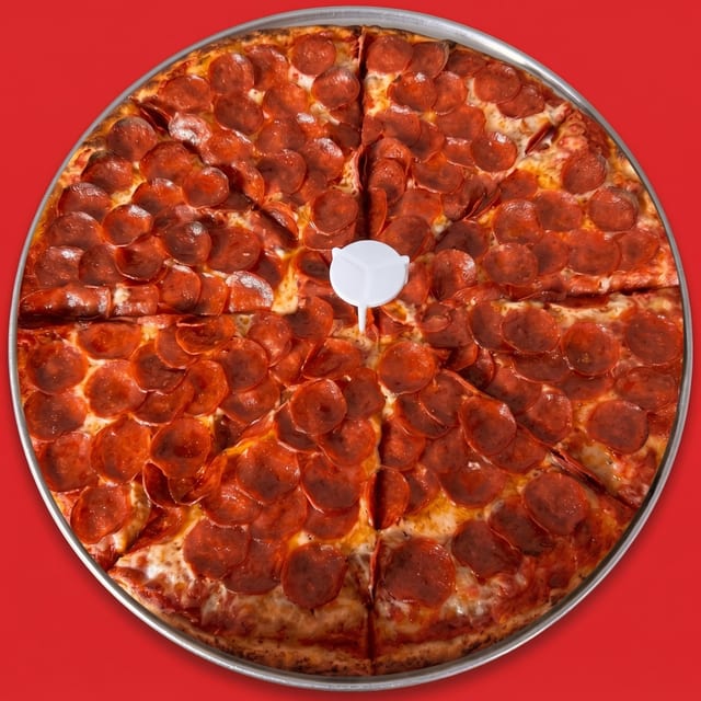 12' Medium Pepperoni Lovers Pizza.