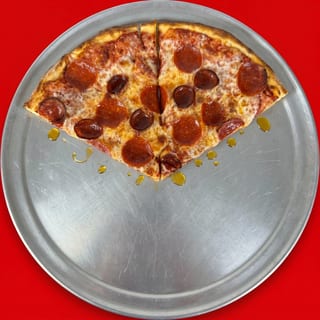 2 Pepperoni Slices and 1 Fountain Drink