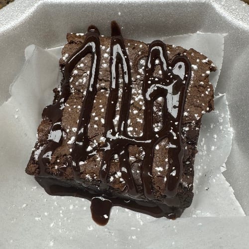Brownie by David’s Cookies.