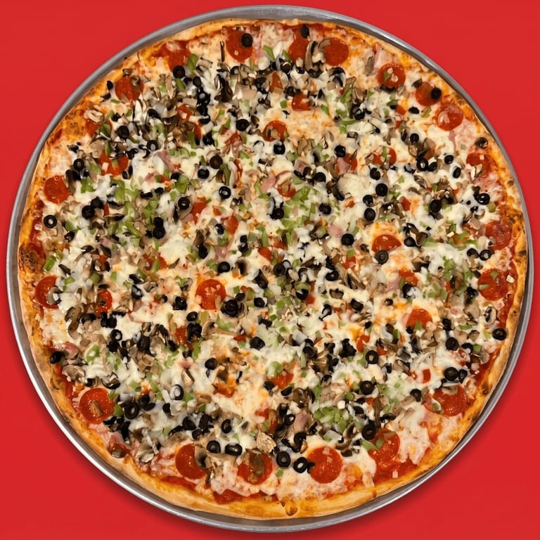 Indulge in Our Supreme Pizza