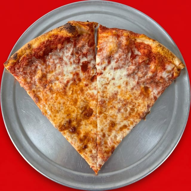 2 Cheese Slices and 1 Fountain Drink.