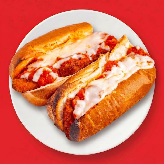 Chicken Parmigiana Sub.