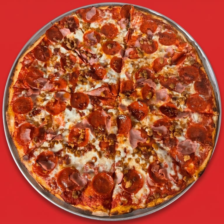 Indulge in Meat Lovers Pizza