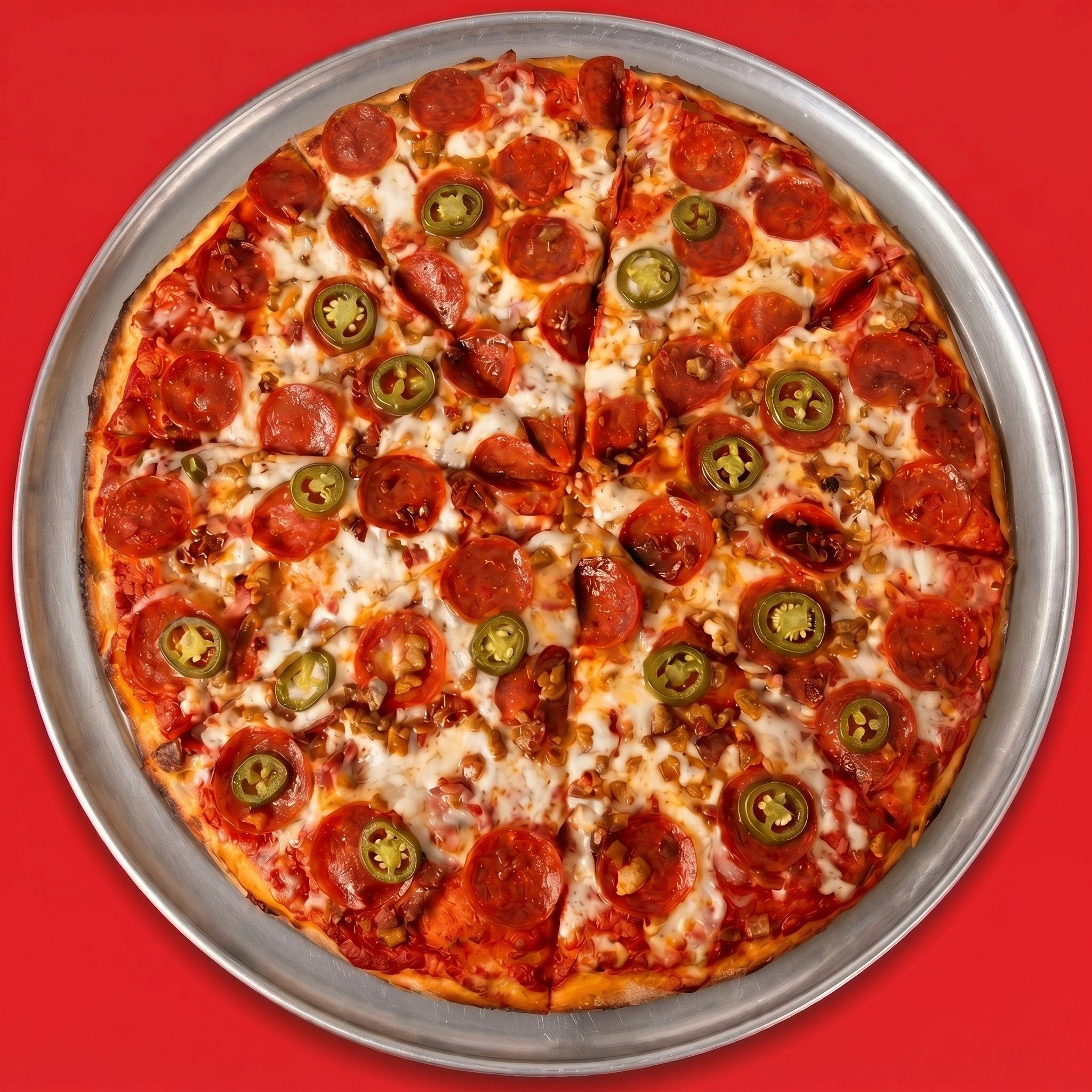 18' XL Mike's Hot Honey Pizza.