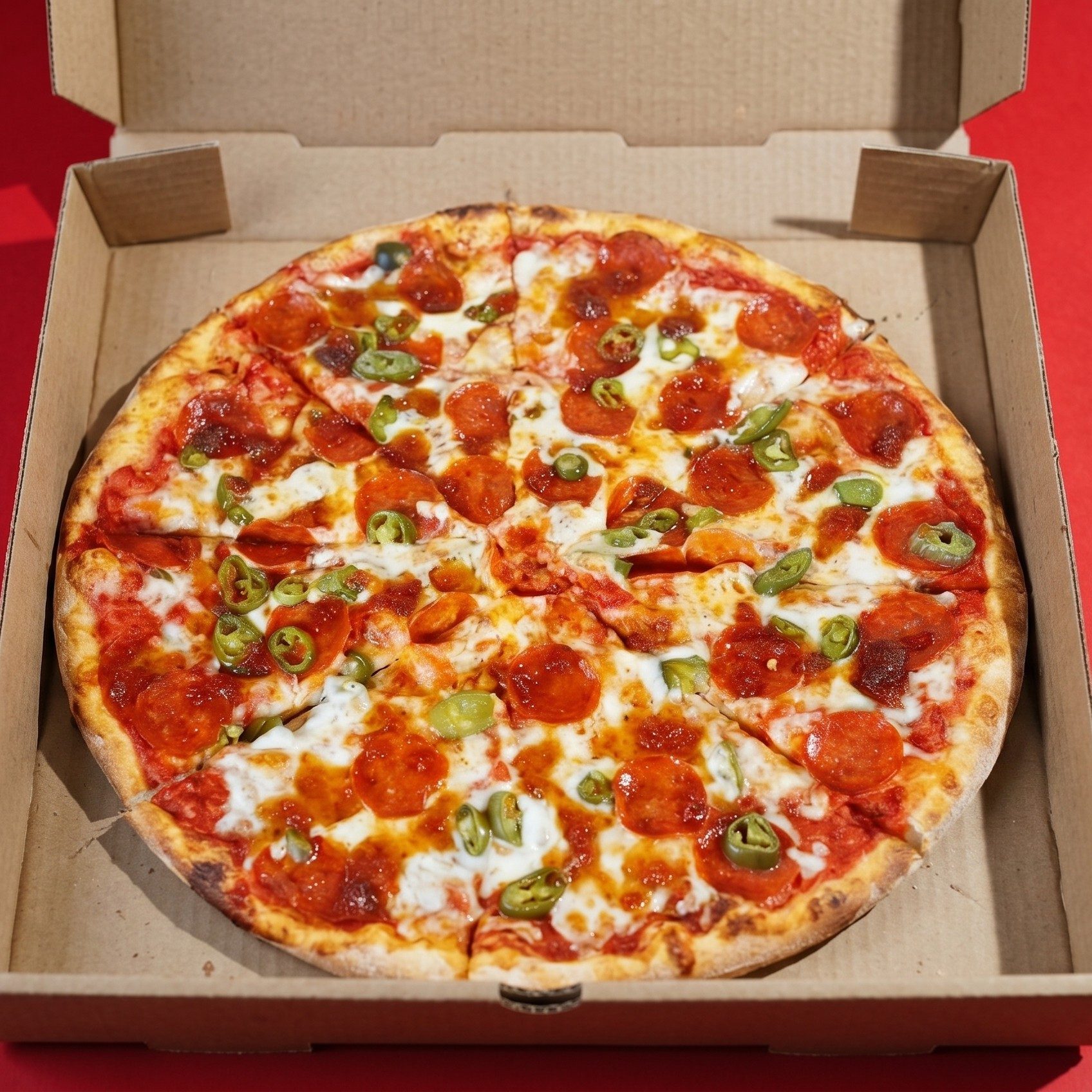 Lg 16’ Specialty Combo Pizza & 6 Wings.