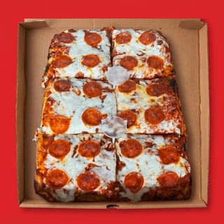 Lg Cheese Sicilian Pizza (Toppings Additional) 12x16