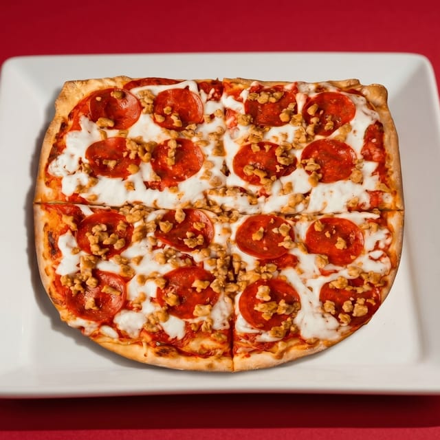 Medium Cheese Sicilian Pizza (Toppings Additional) 12x12.