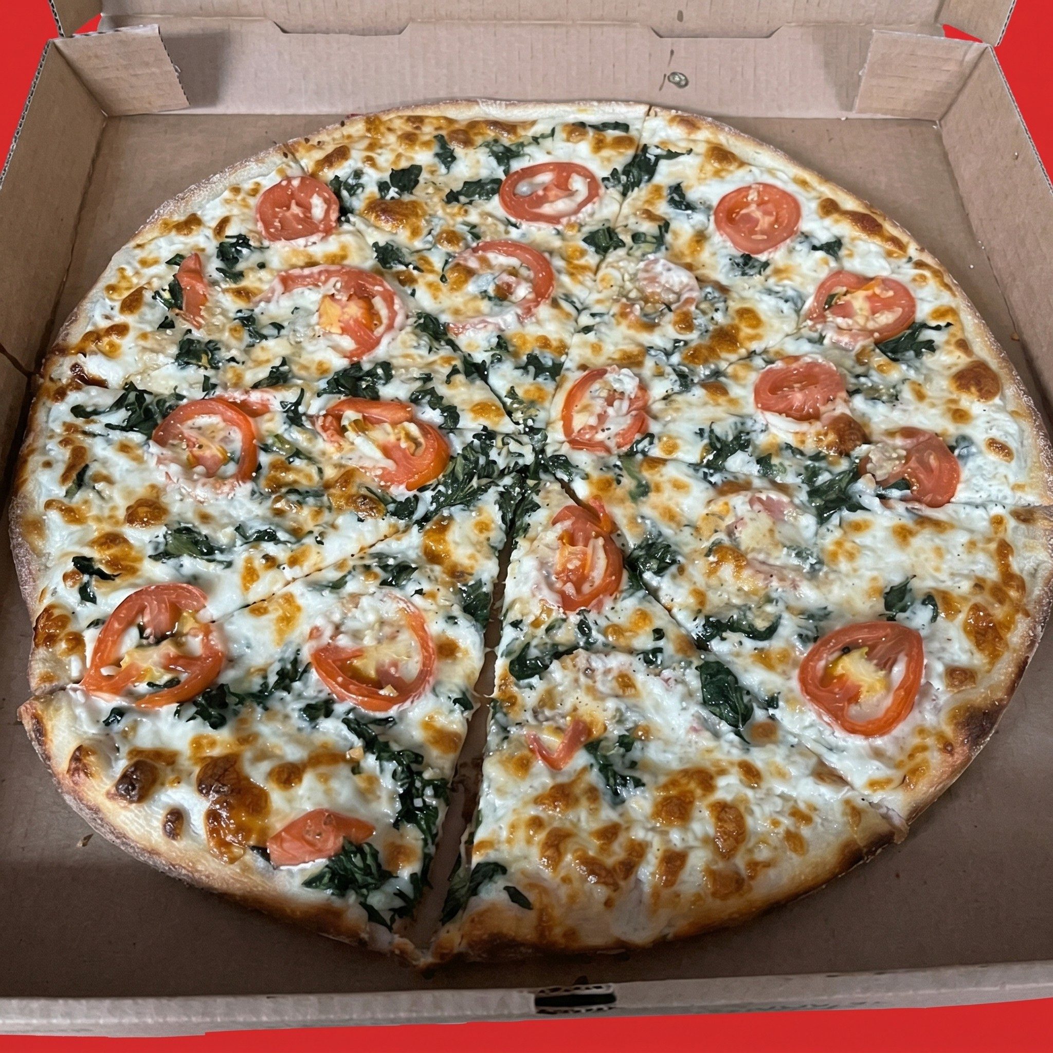 16' Lg Florentine Pizza.