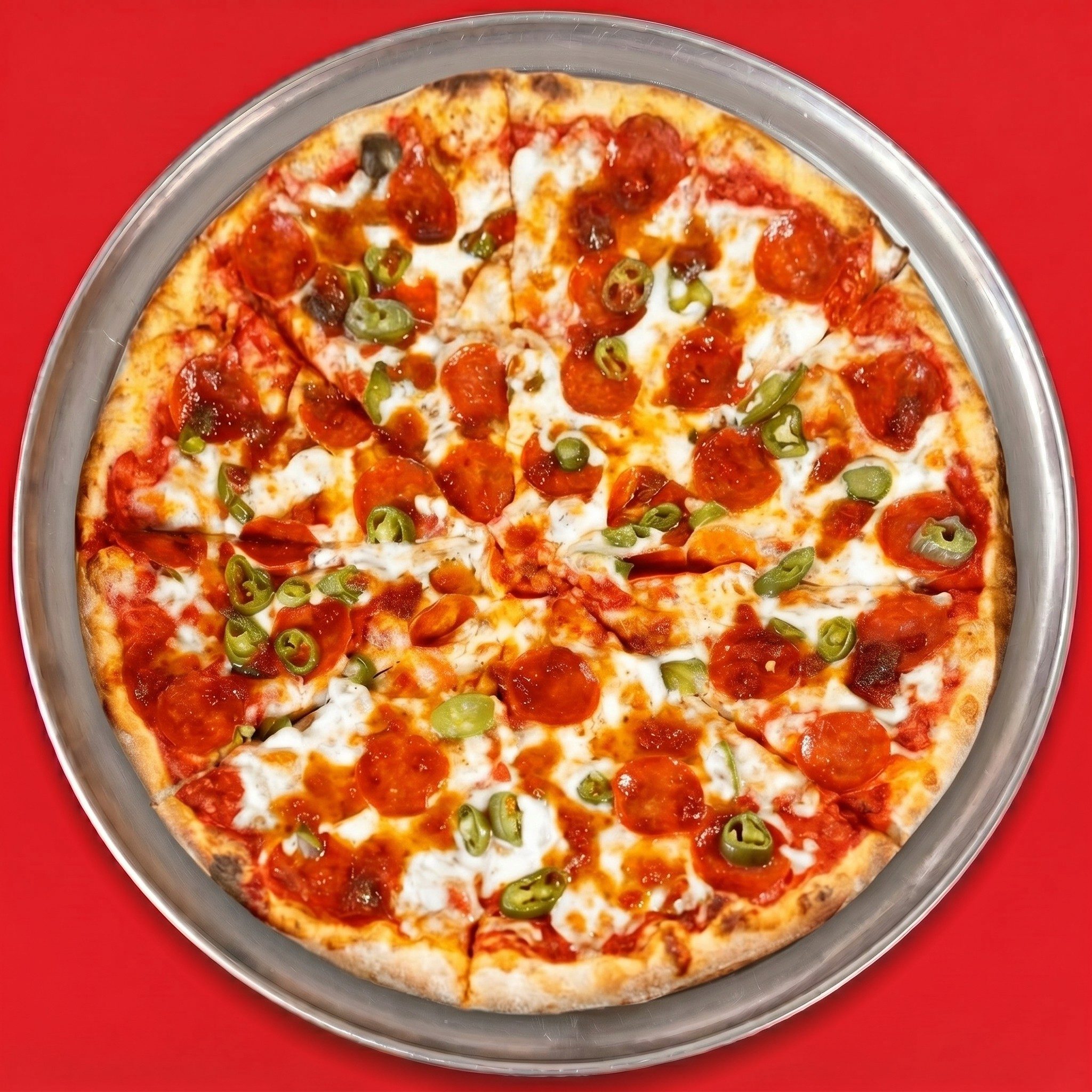 Lg 16’ Specialty Combo Pizza & 6 Wings.