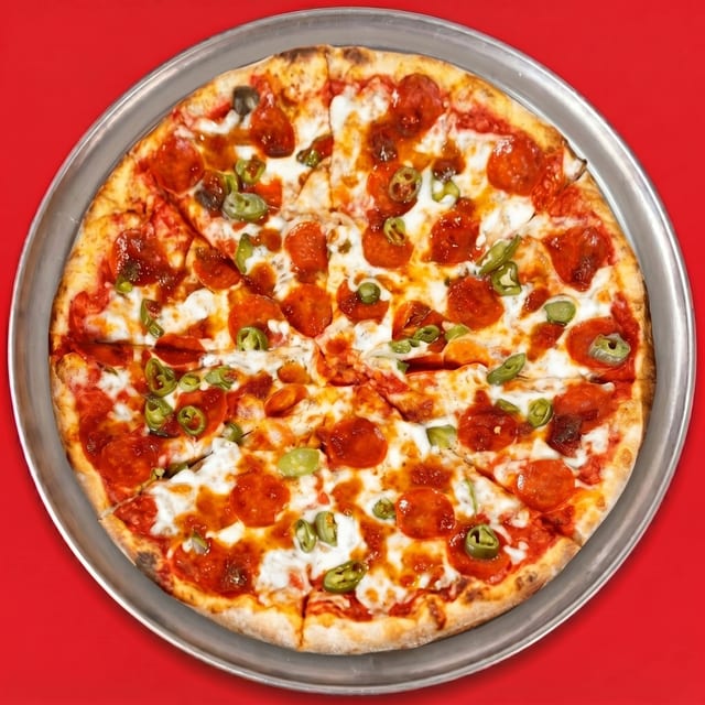 Lg 16’ Specialty Combo Pizza & 6 Wings.