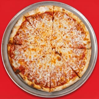 12’ Medium Cheese Pizza & 6 Bone in Wings