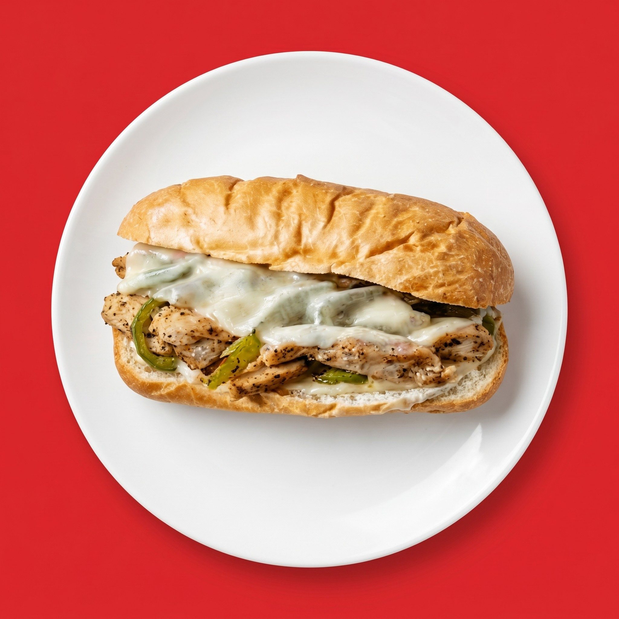 Chicken Philly Sub.