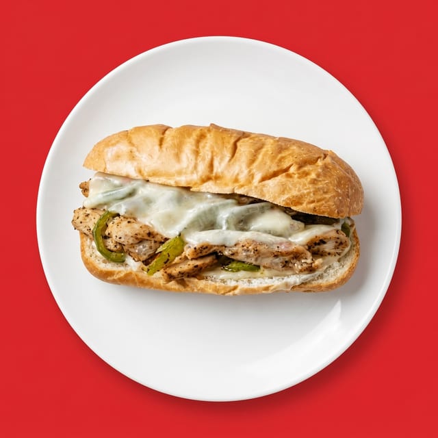 Chicken Philly Sub.