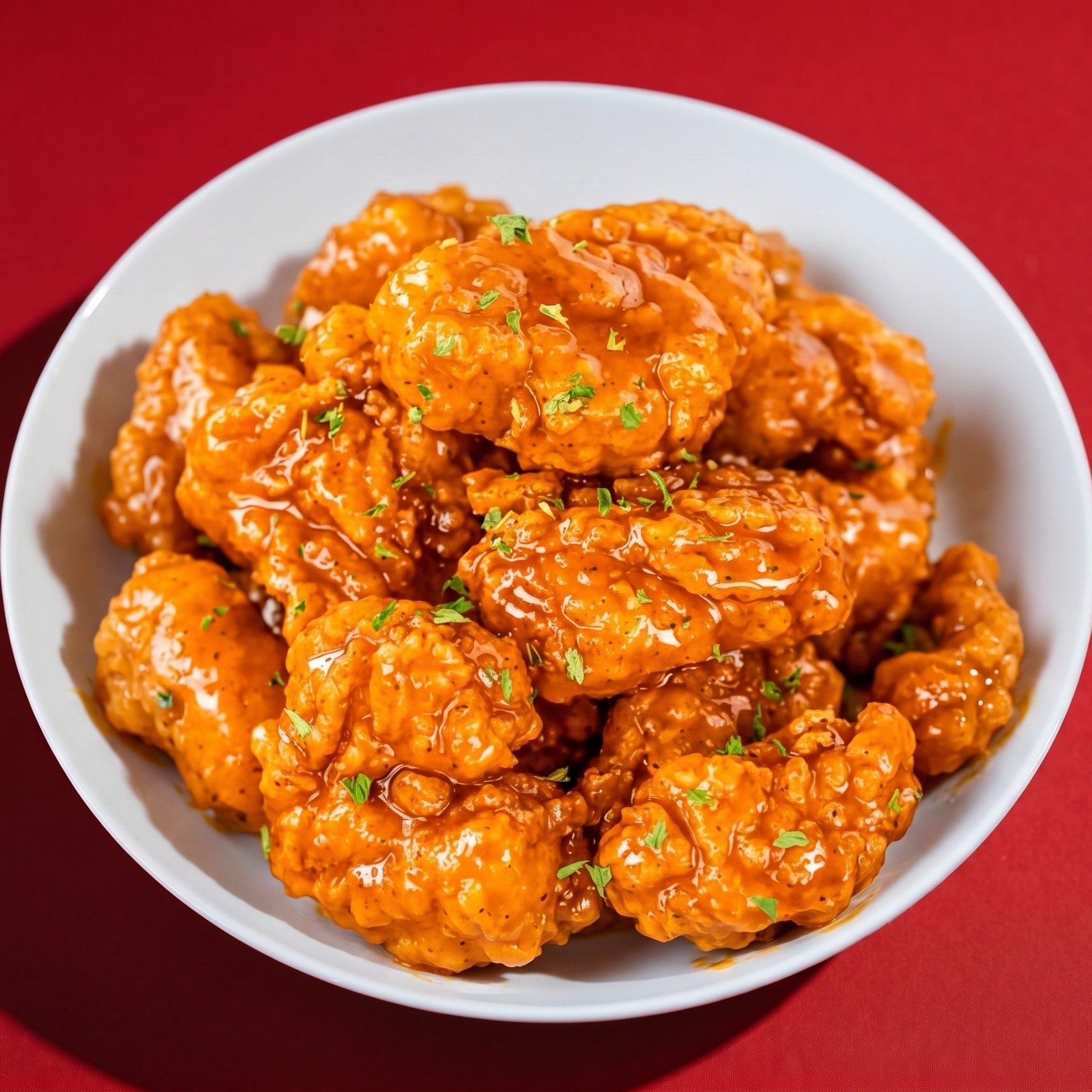 10 Boneless Wings & Side of Fries.