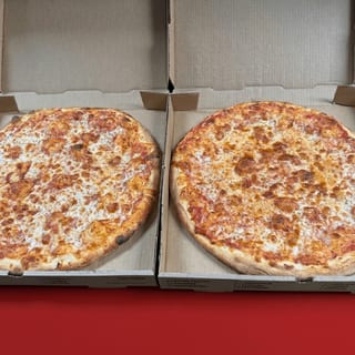 BIG Deal 2XL 18' Cheese Pizzas 24 Bone in Wings and 2 orders of Garlic Knots!  Game Day Deal!