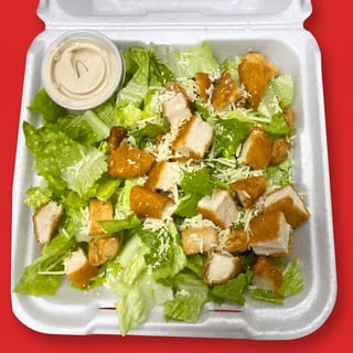 Crispy Chicken Caesar Salad