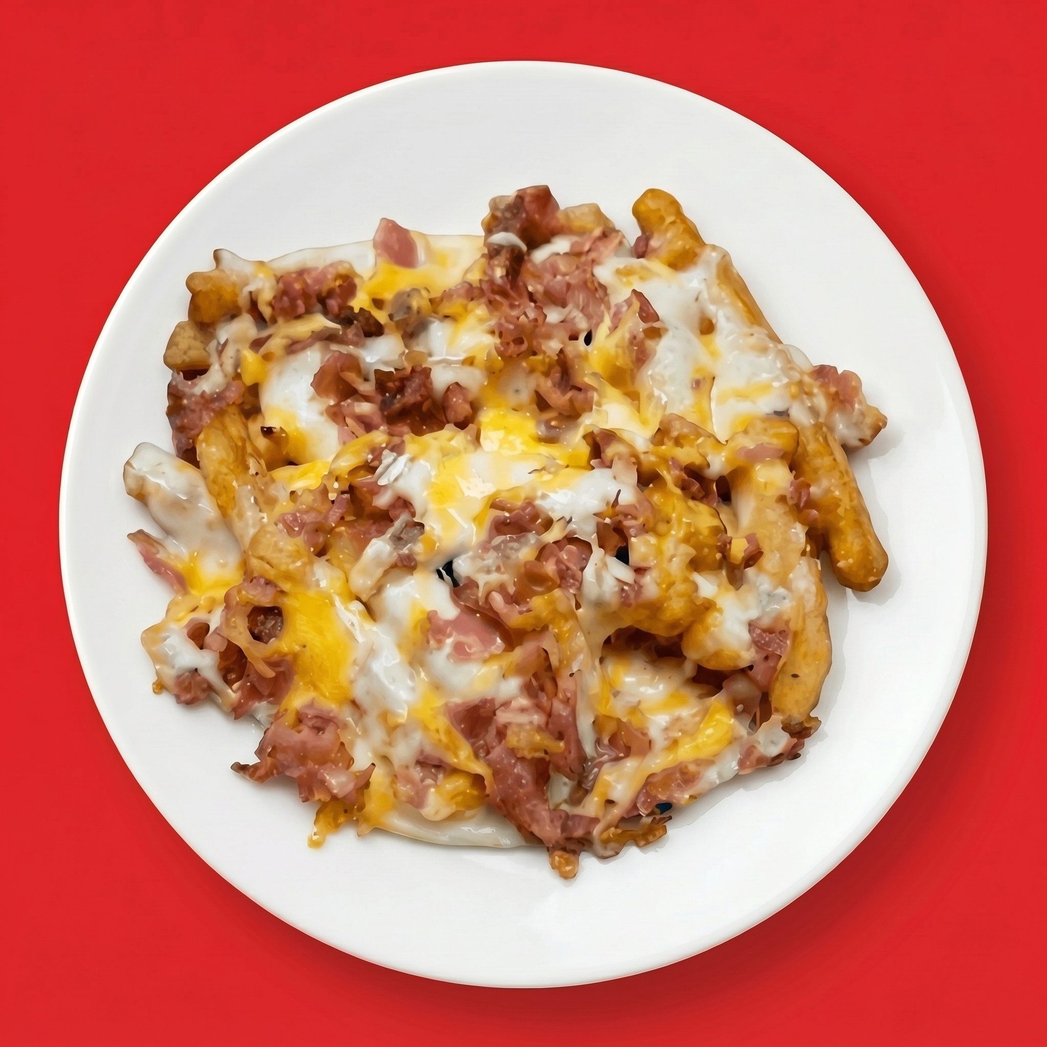 Bacon Cheese Fries.