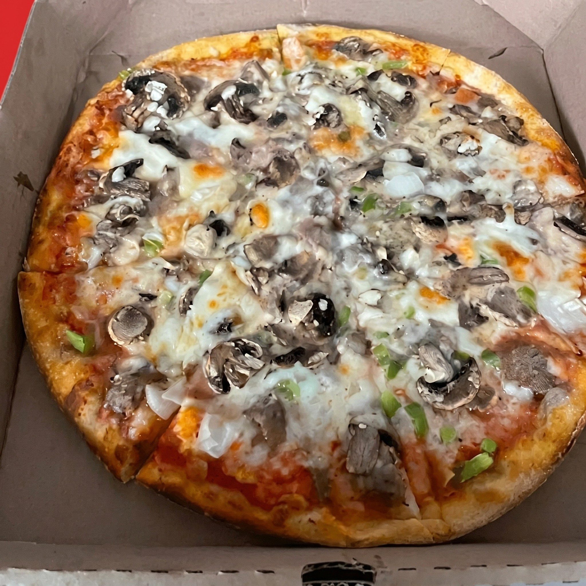 16' Lg Veggie Lovers Pizza.
