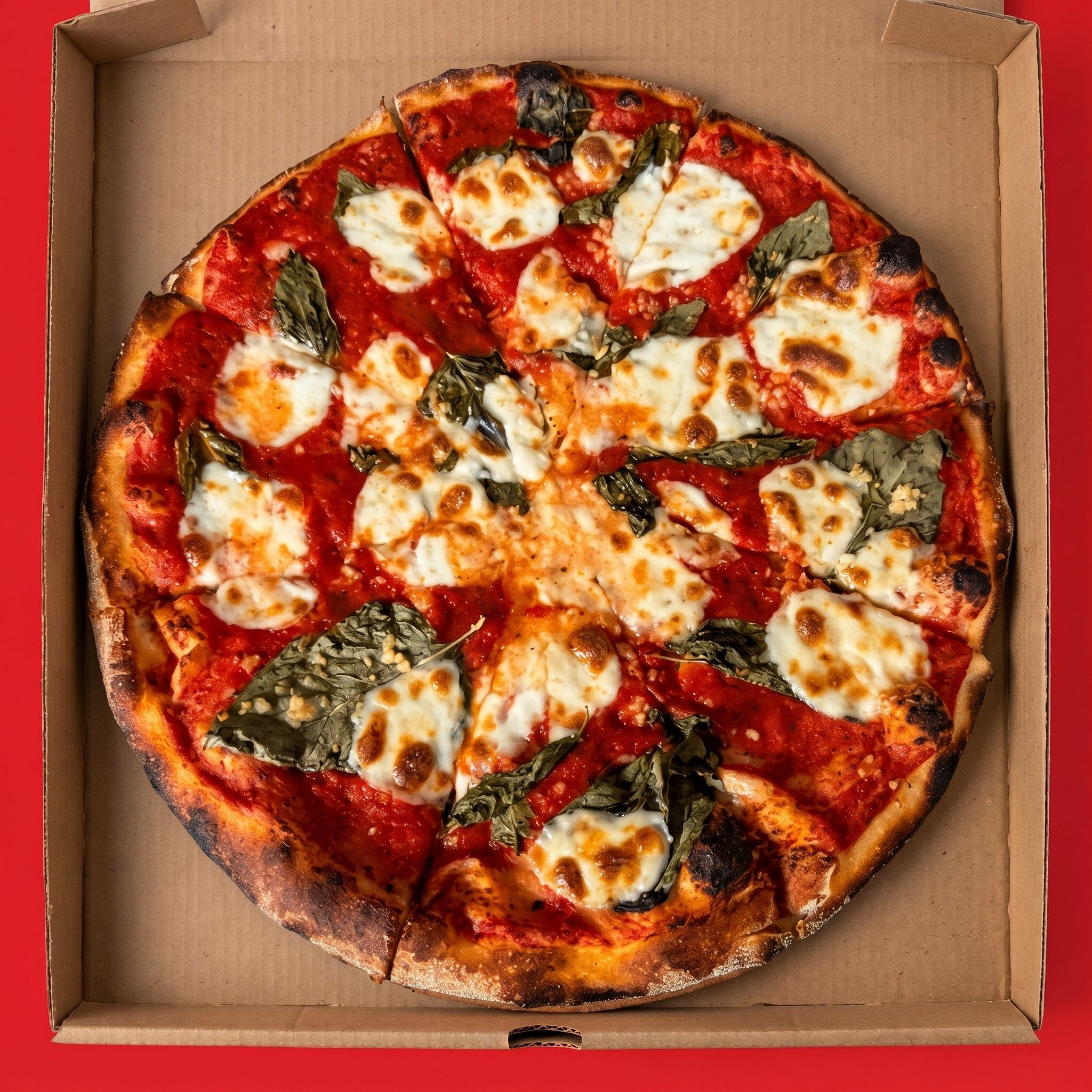 12' Medium Margherita Pizza.