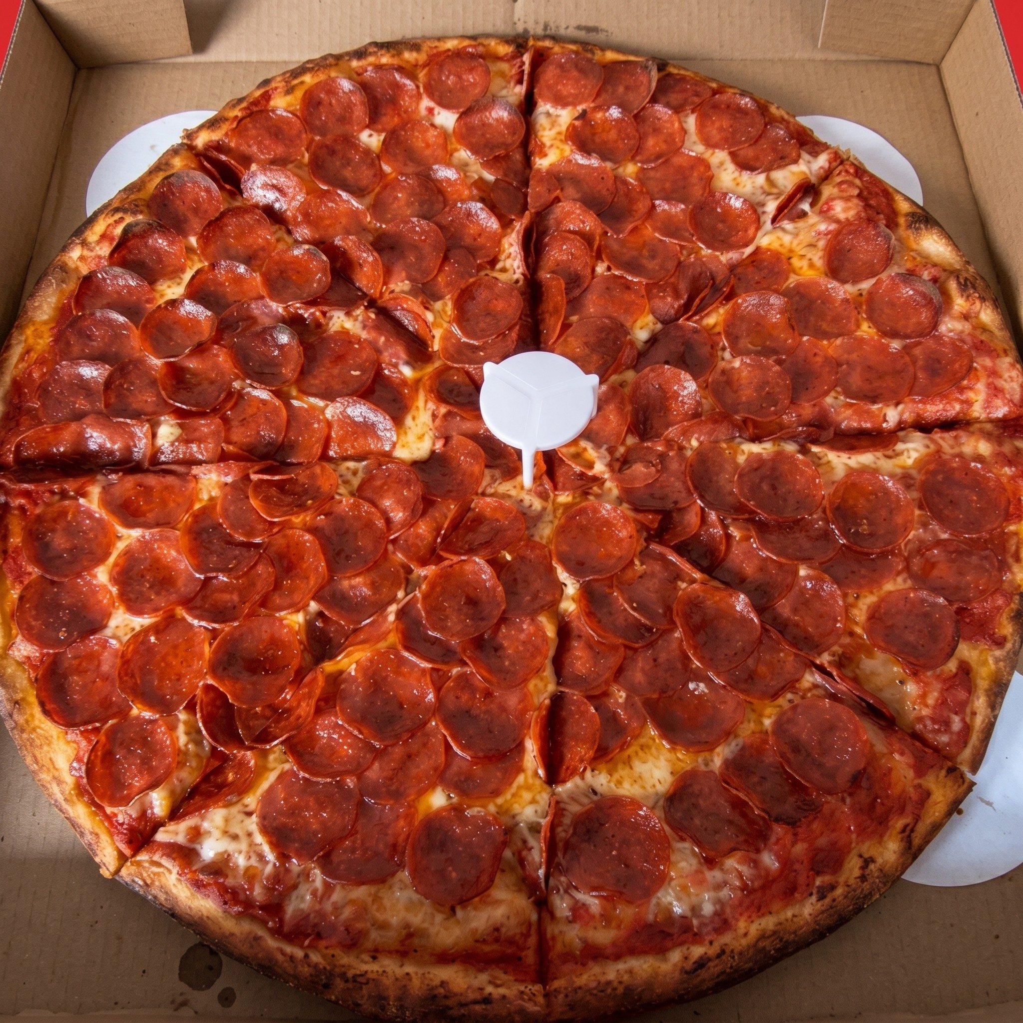 18' XL Pepperoni Lovers Pizza.