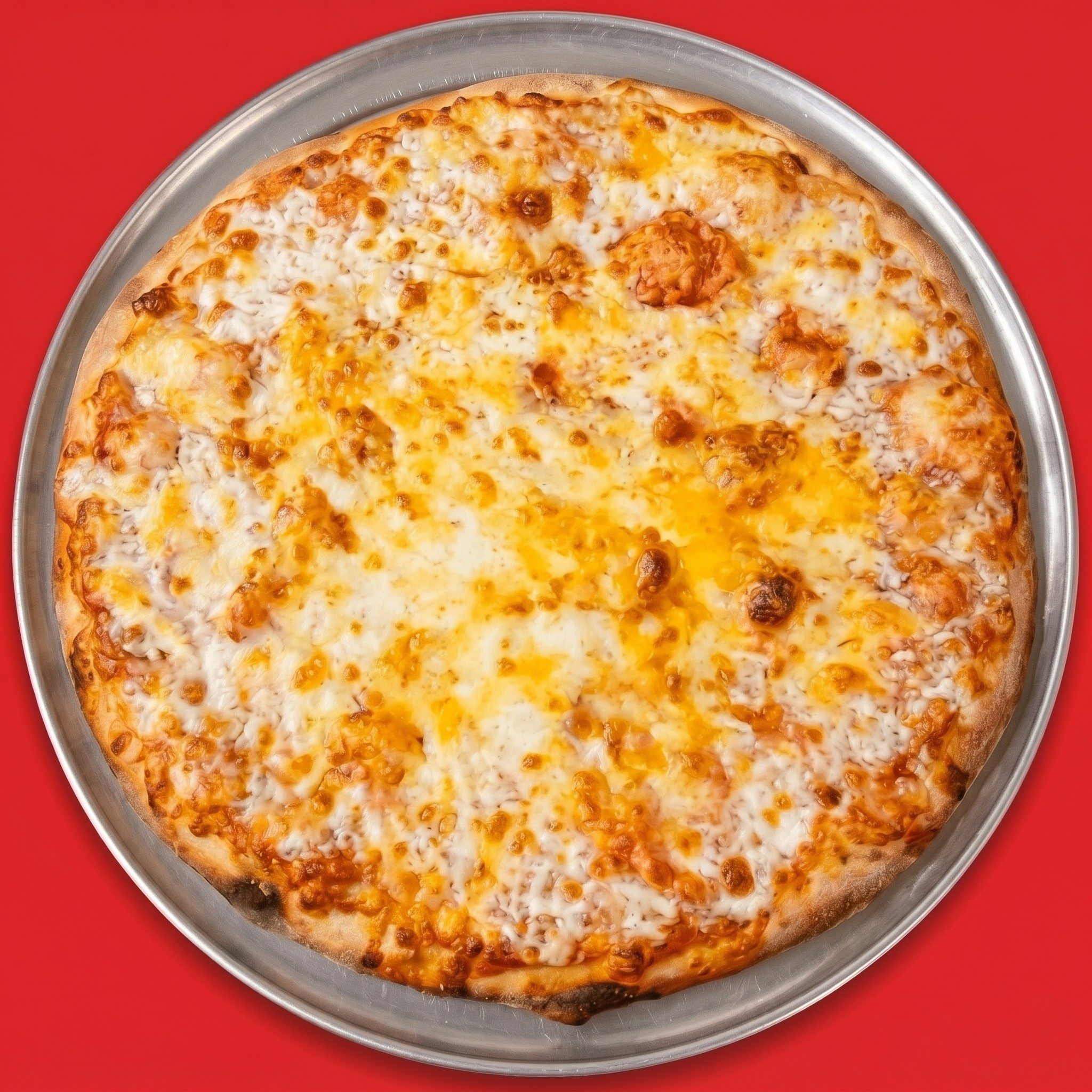 18' XL Five Cheese Pizza.